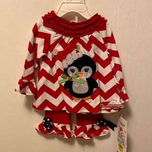 Adorable Christmas outfit for baby girl - 6 months